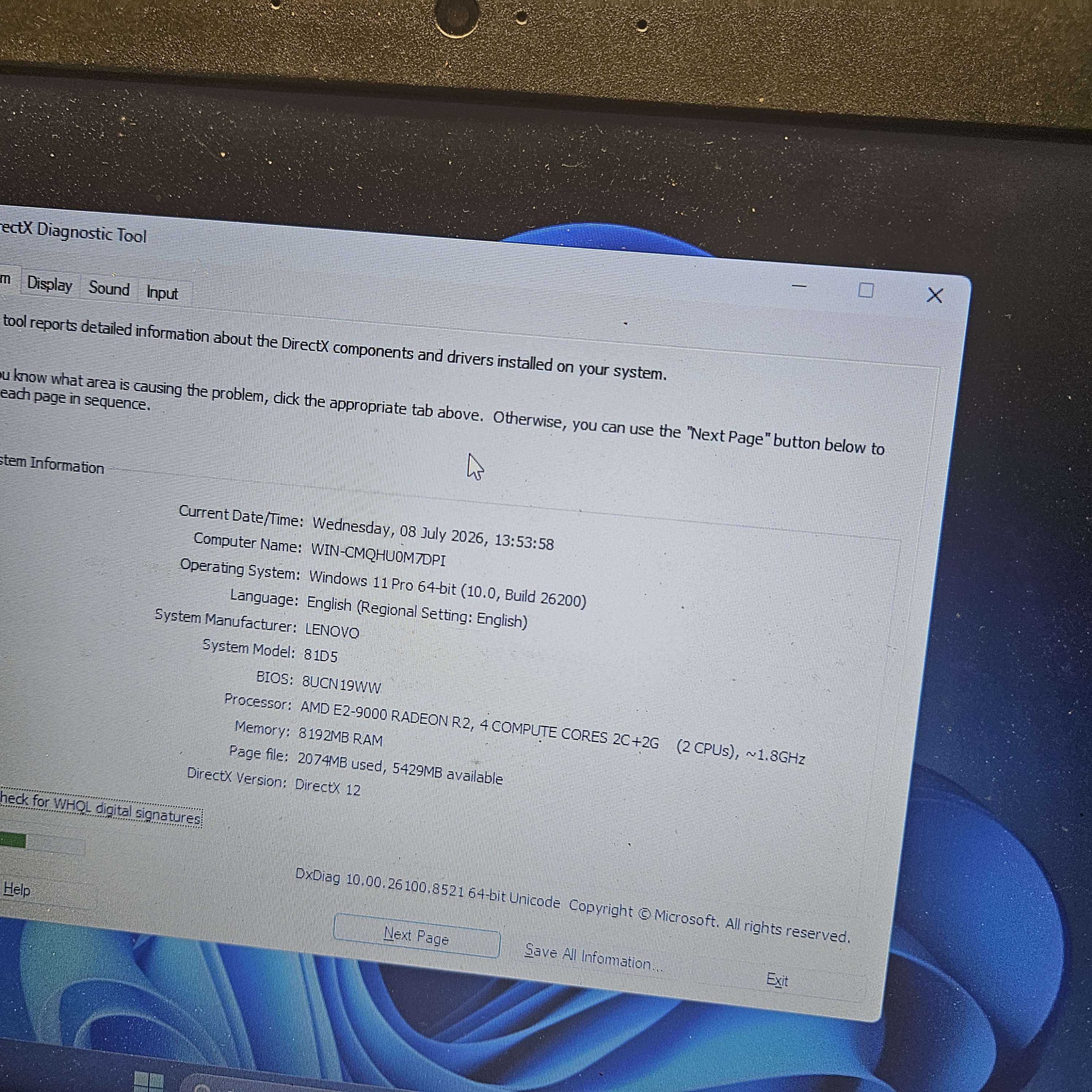 Lenovo UPGRADED Ideapad 330 AMD E2 with Radeon R2 Graphics