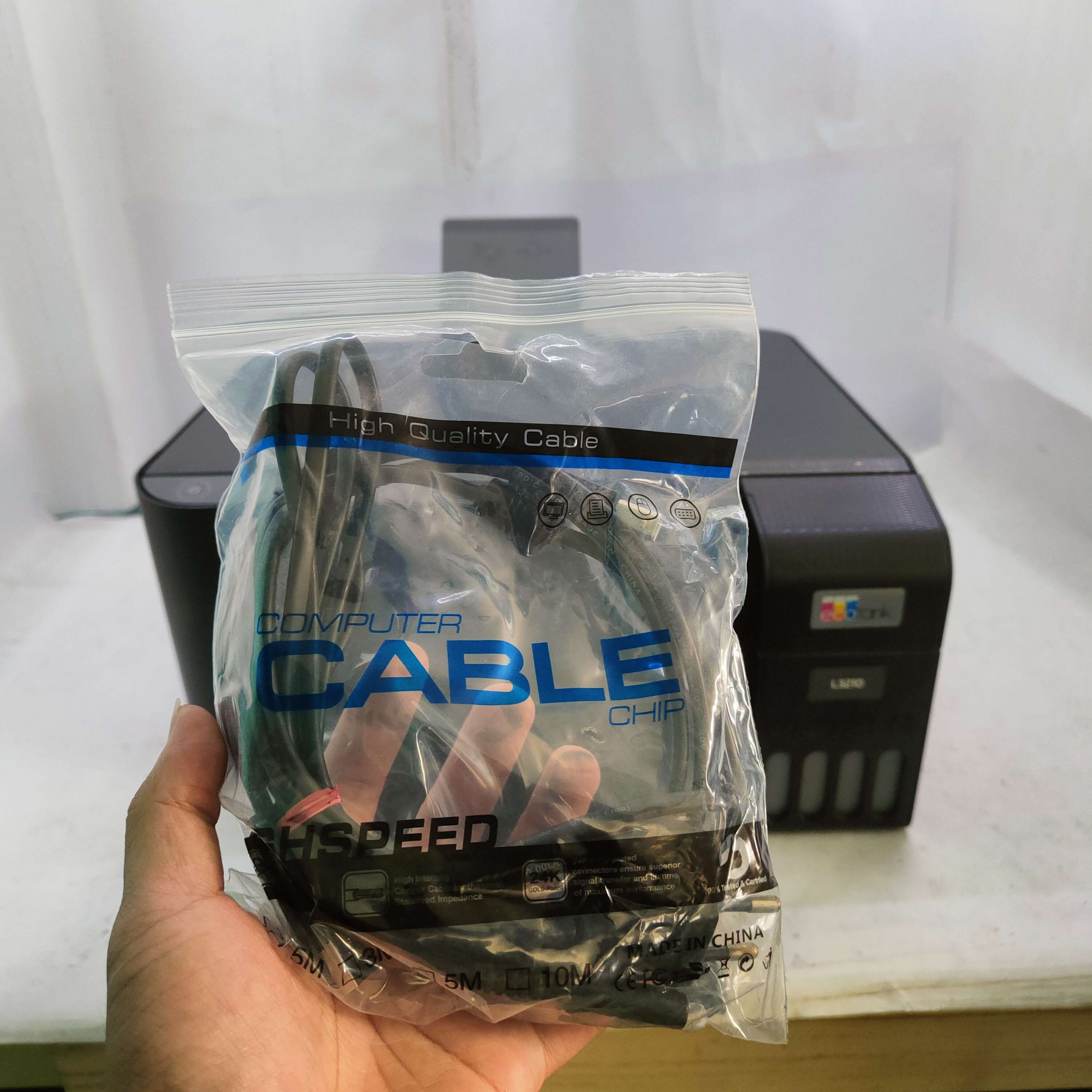 Printer Epson L3210 Fullset (Print, Scan, Copy) - Second Like New