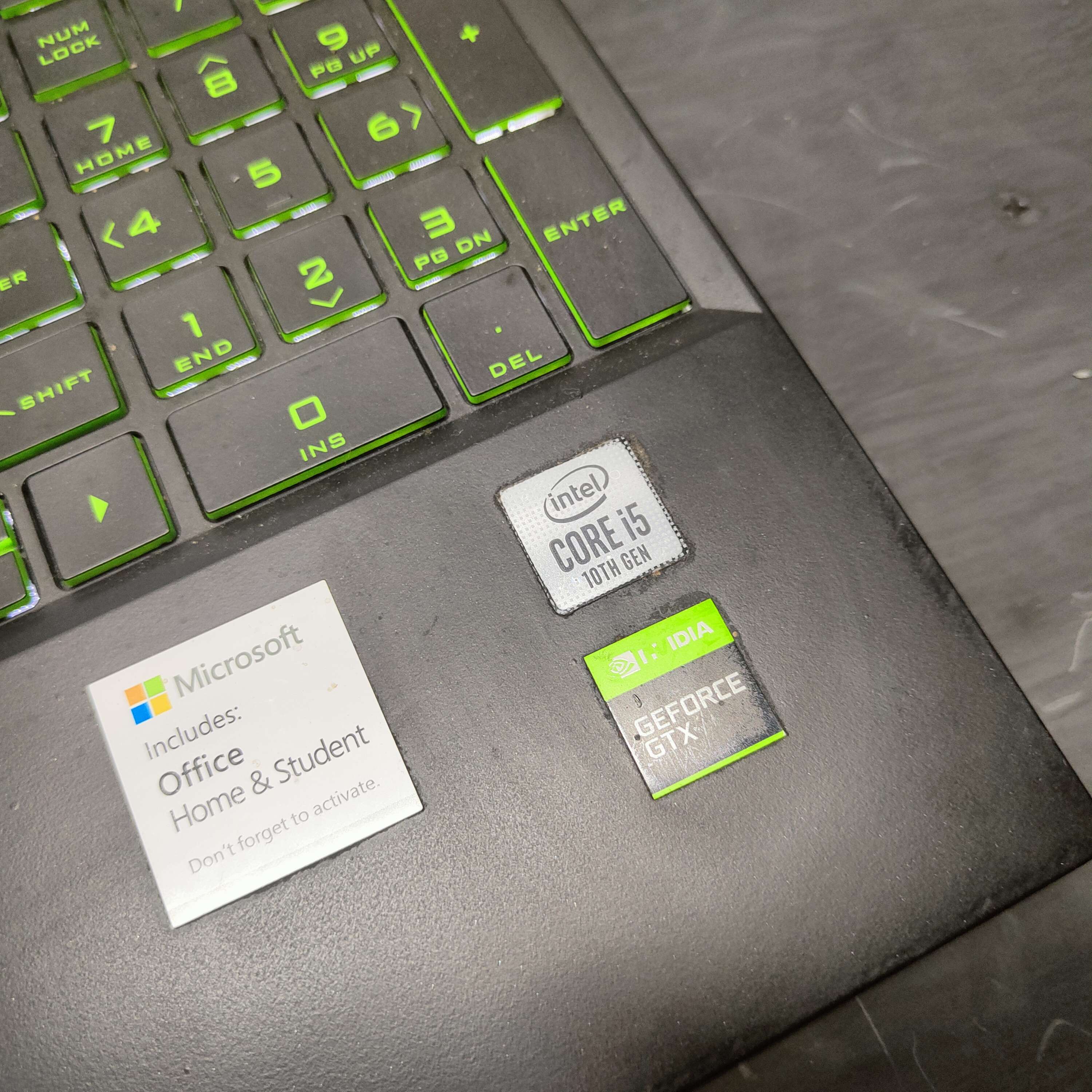 HP Pavilion Gaming Intel Core i5 10300H Ram 12 SSD 512 Gb NVIDIA GeForce GTX 1650