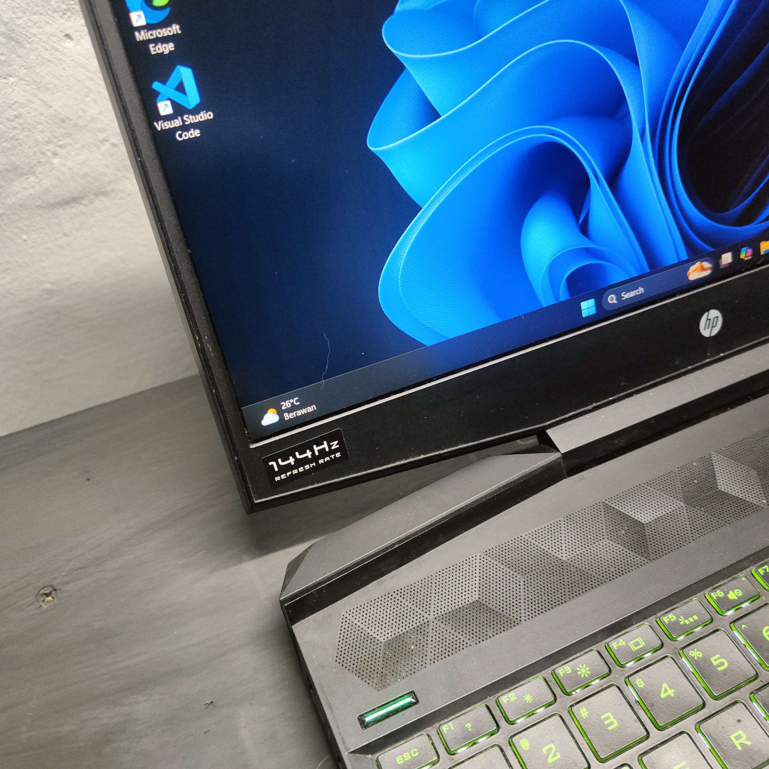 HP Pavilion Gaming Intel Core i5 10300H Ram 12 SSD 512 Gb NVIDIA GeForce GTX 1650